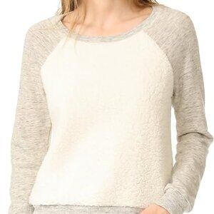 Splendid Women's Raglan Two-tone Pullover Made in USA XS